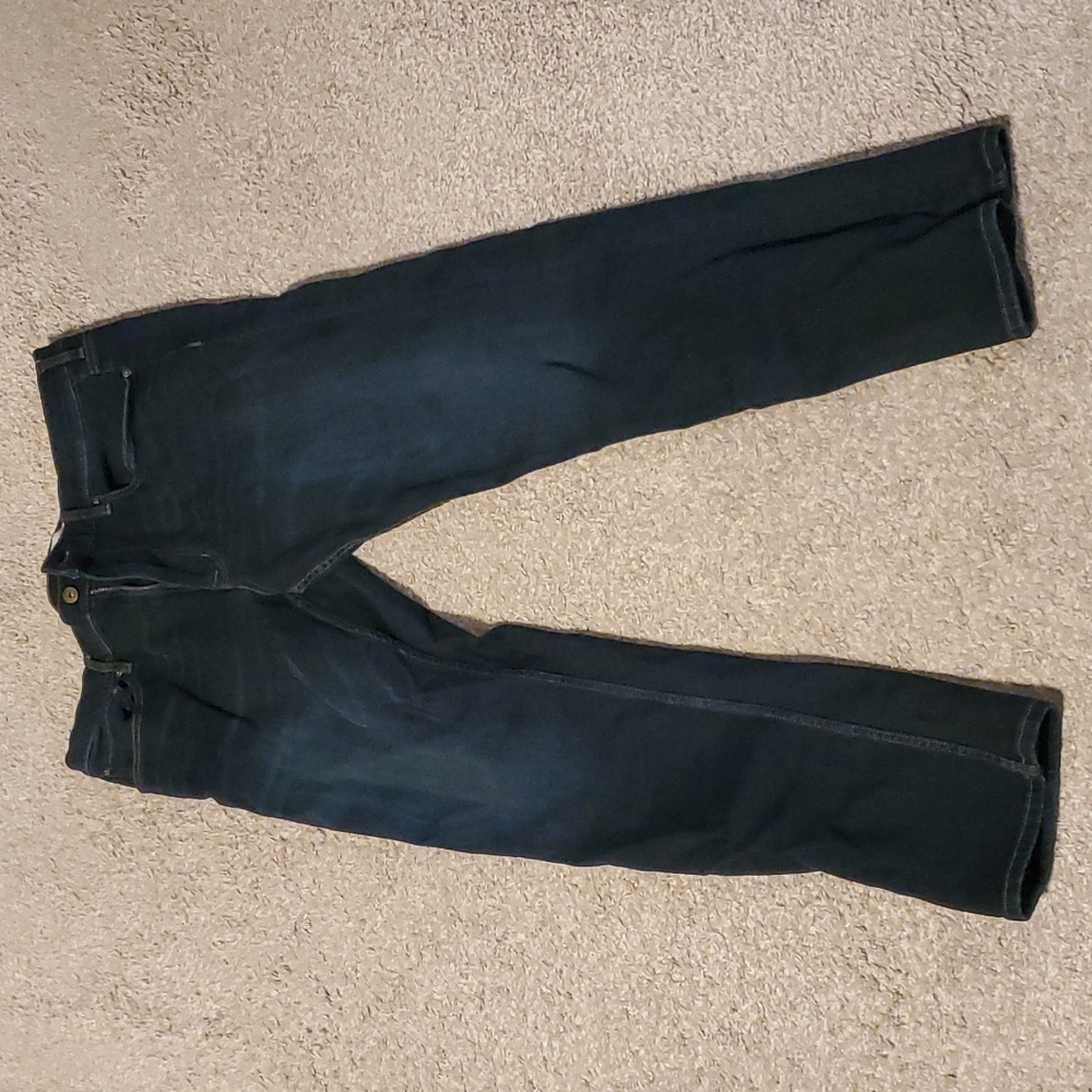 Dark Blue Tailored Fit Jos A. Bank 1905 Jeans (38W x 32L)